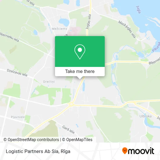 Logistic Partners Ab Sia map