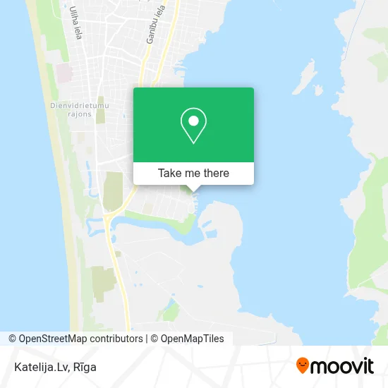 Katelija.Lv map