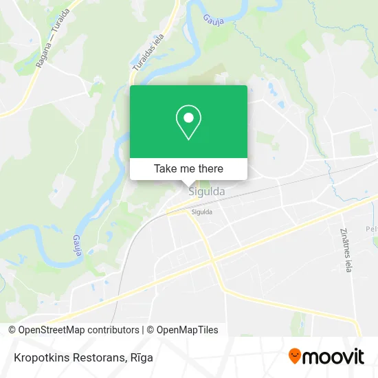 Kropotkins Restorans map