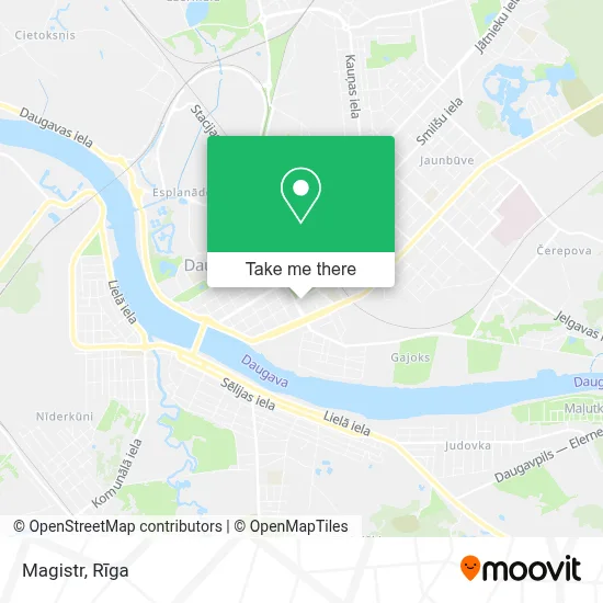 Magistr map