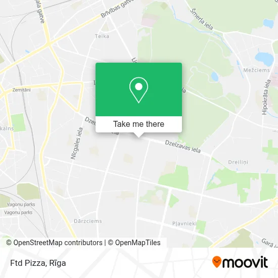 Ftd Pizza map