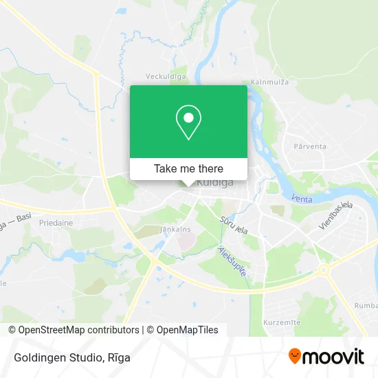 Goldingen Studio map