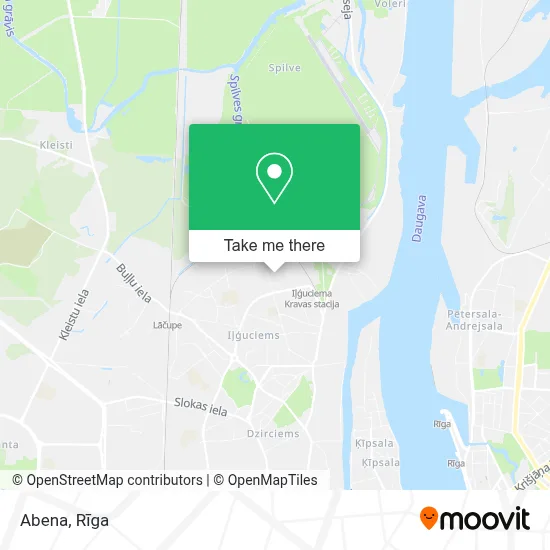 Abena map