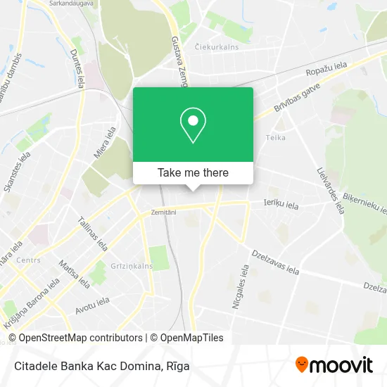 Citadele Banka Kac Domina map