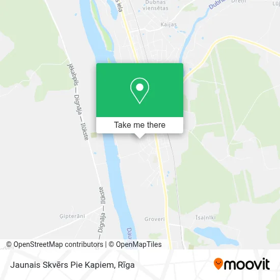 Jaunais Skvērs Pie Kapiem map