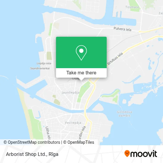 Arborist Shop Ltd. map