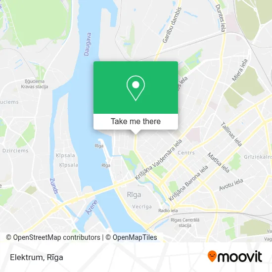 Elektrum map