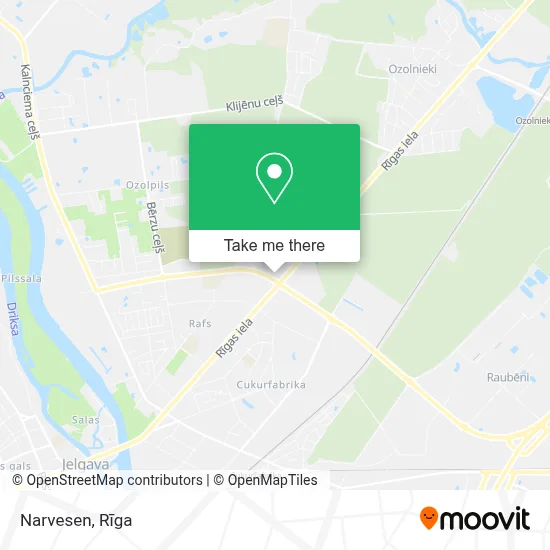 Narvesen map