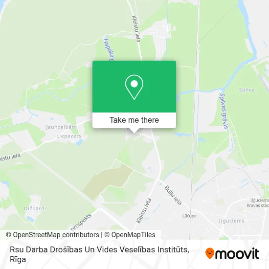 Rsu Darba Drošības Un Vides Veselības Institūts map