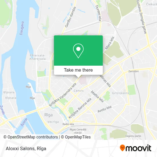 Aloxxi Salons map