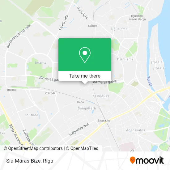 Sia Māras Bize map