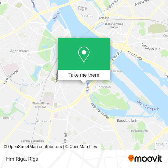 Hm Riga map