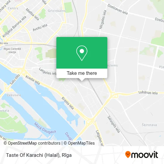 Taste Of Karachi (Halal) map
