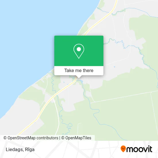 Liedags map
