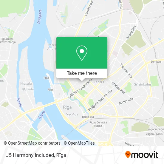 J5 Harmony Included map