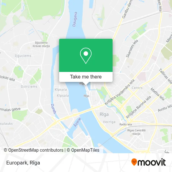 Europark map