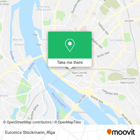 Euronics Stockmann map