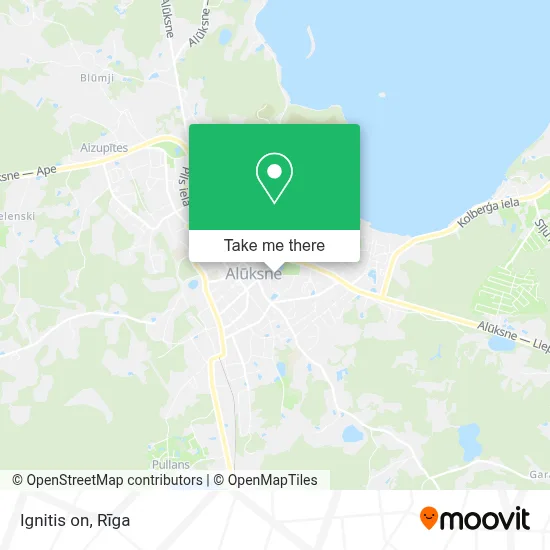 Ignitis on map