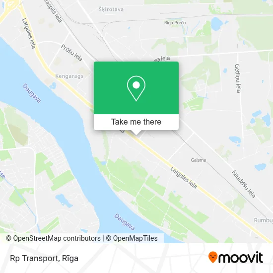 Rp Transport map