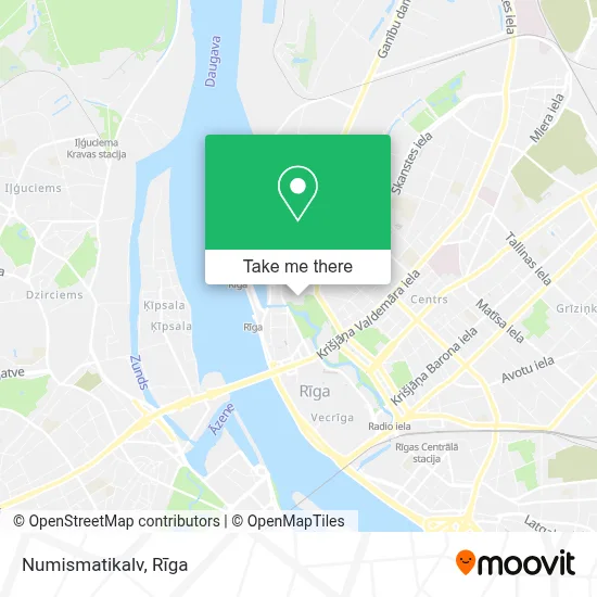 Numismatikalv map