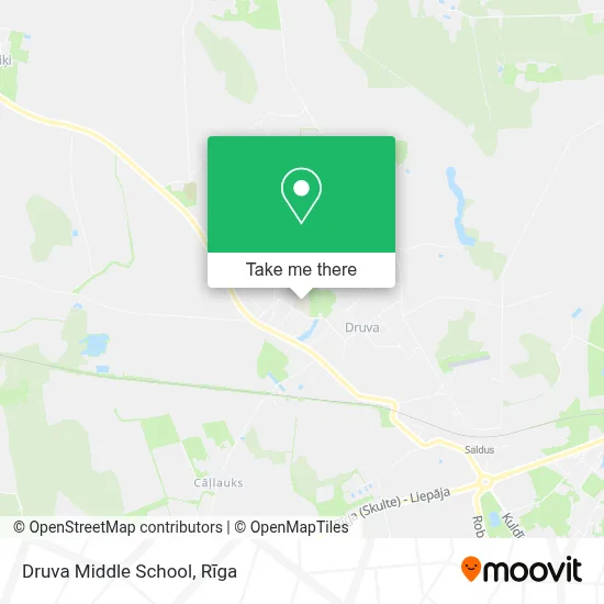 Druva Middle School map