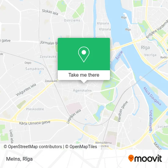Melns map