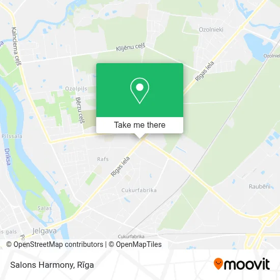 Salons Harmony map
