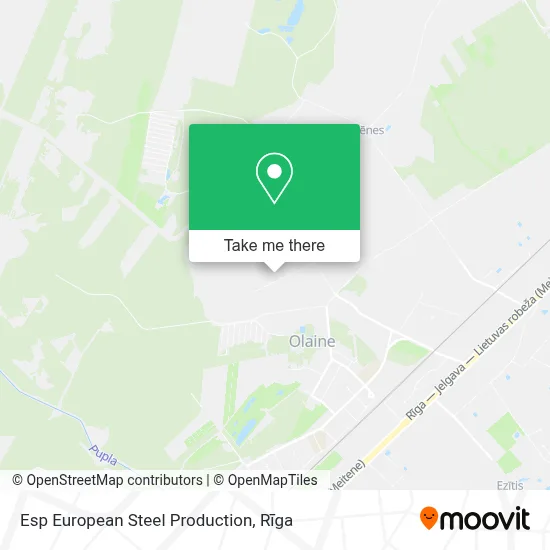 Esp European Steel Production map