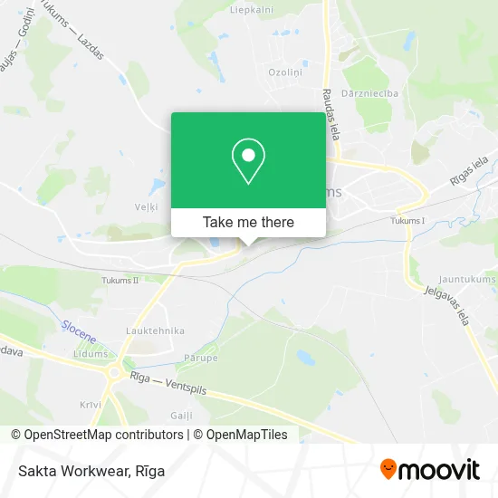 Sakta Workwear map