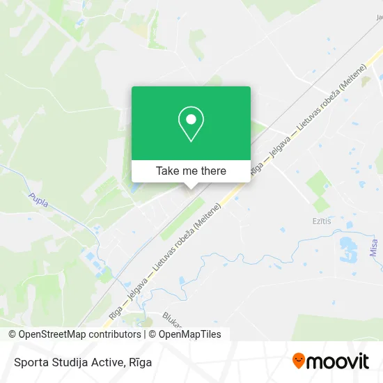 Sporta Studija Active map