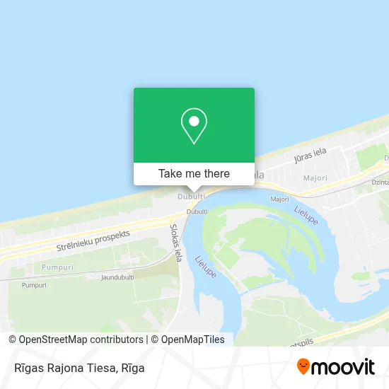 Rīgas Rajona Tiesa map