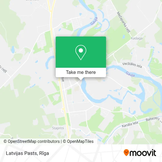 Latvijas Pasts map
