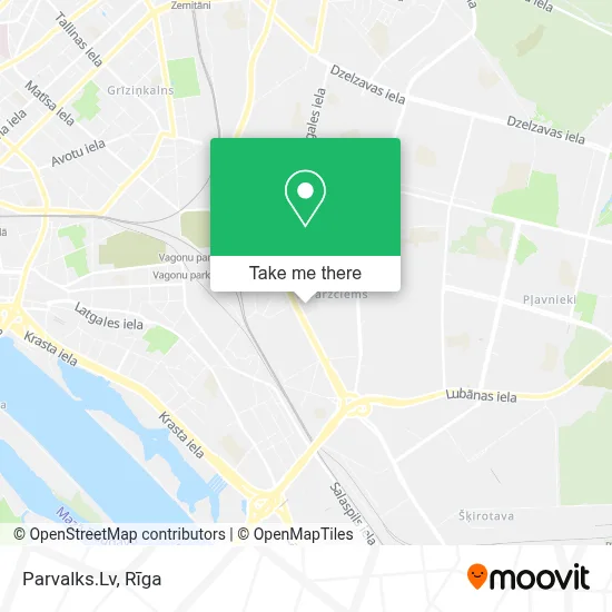 Parvalks.Lv map