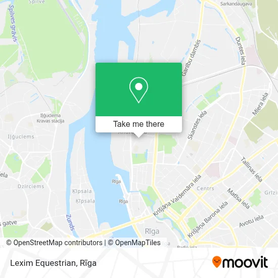 Lexim Equestrian map