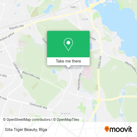 Gita Tiger Beauty map