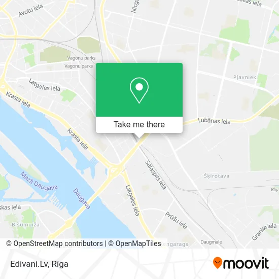 Edivani.Lv map