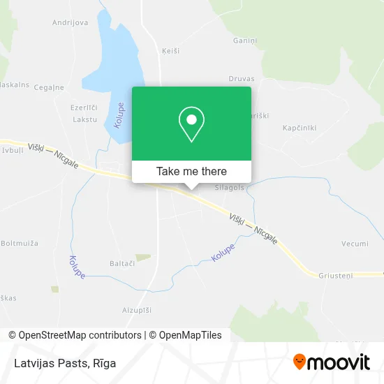 Latvijas Pasts map