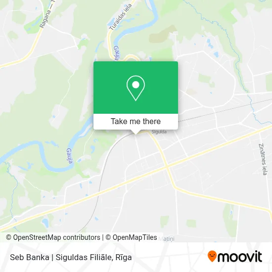 Seb Banka | Siguldas Filiāle map