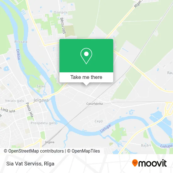 Sia Vat Serviss map