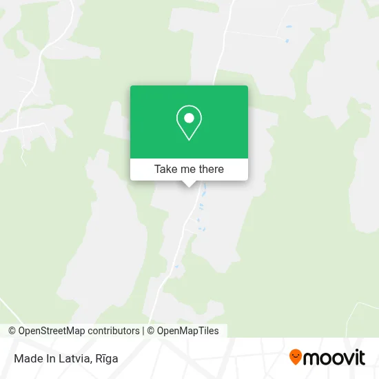 Made In Latvia map