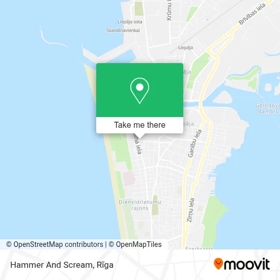 Hammer And Scream map