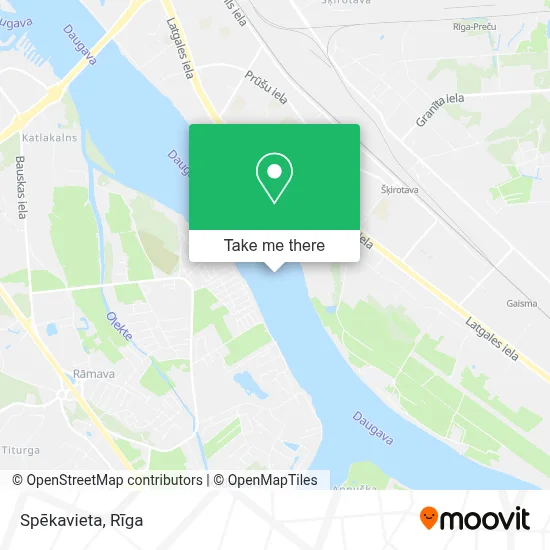 Spēkavieta map