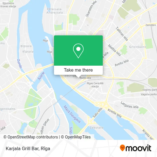 Karjala Grill Bar map
