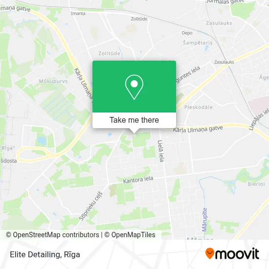 Elite Detailing map