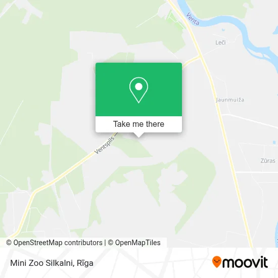 Mini Zoo Silkalni map