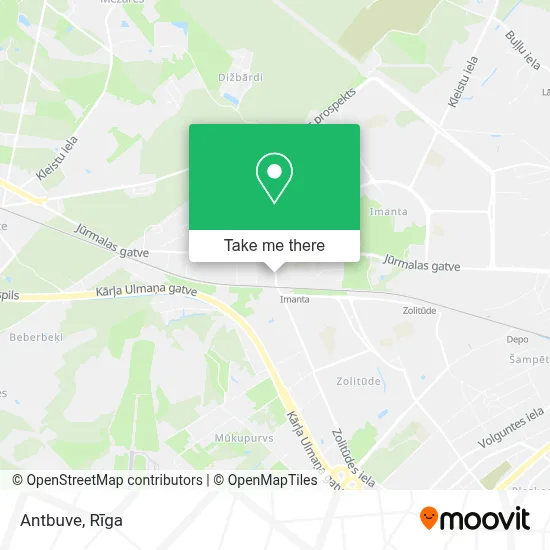 Antbuve map