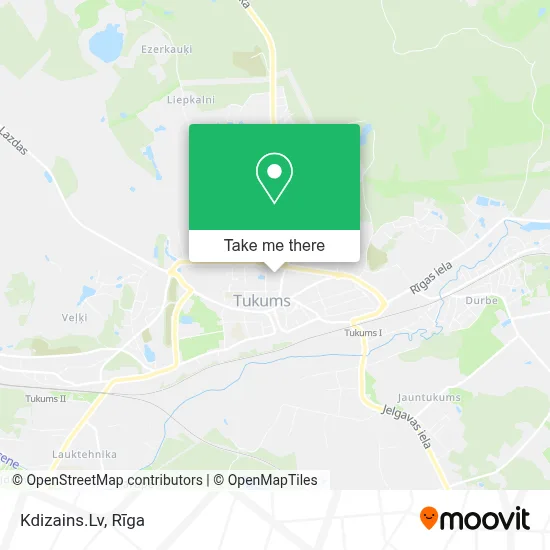 Kdizains.Lv map
