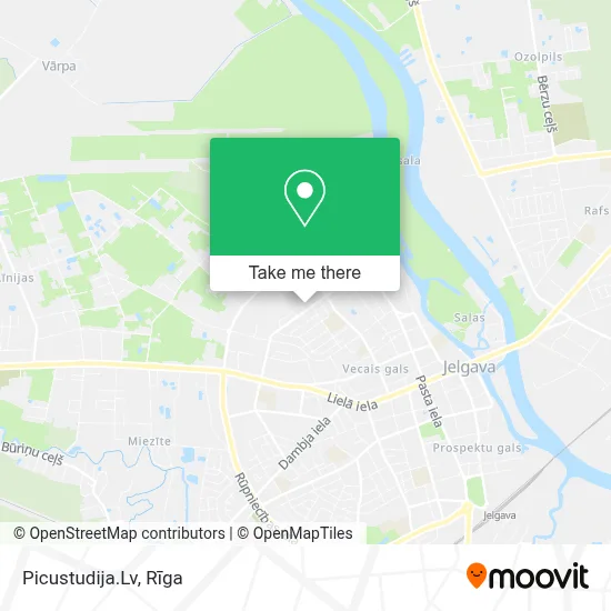 Picustudija.Lv map