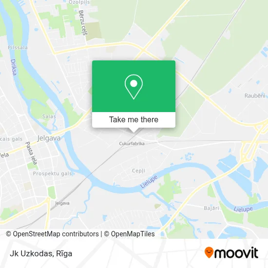 Jk Uzkodas map
