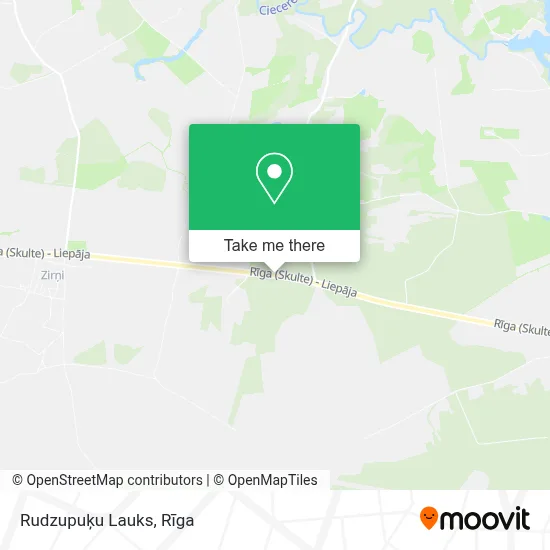 Rudzupuķu Lauks map